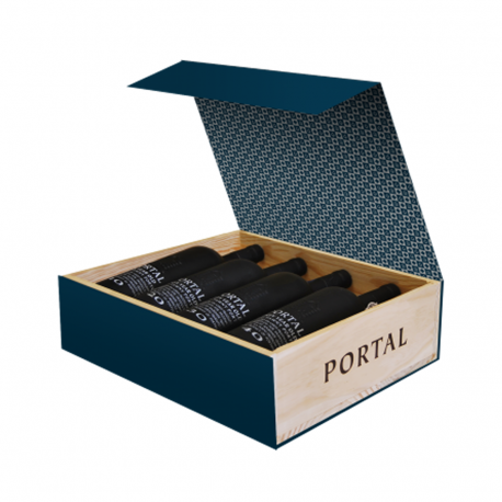 Dárkový box Portal 10, 20, 30 a 40Years Old Aged Tawny Port 4x0,75l, 20% alc. 