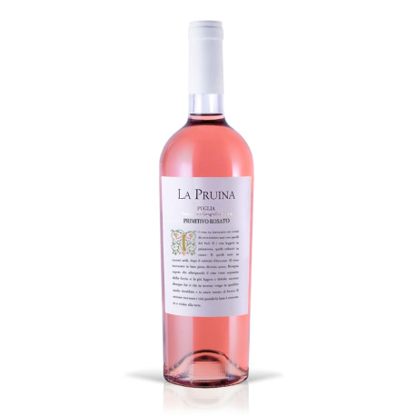 La Pruina La Pruina Primitivo Rosato Puglia IGP, růžové, 0,75l, 12,5% alc.